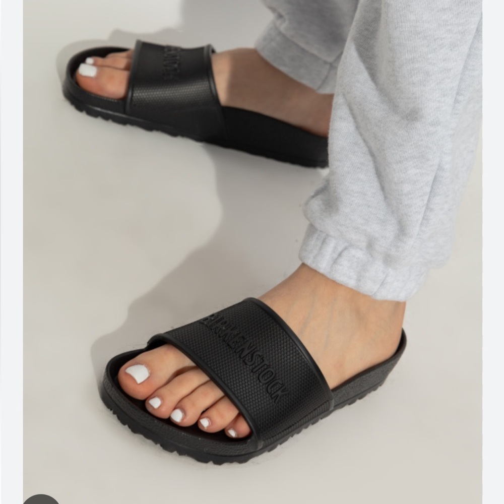 Birkenstock Black Arizona EVA Sandals